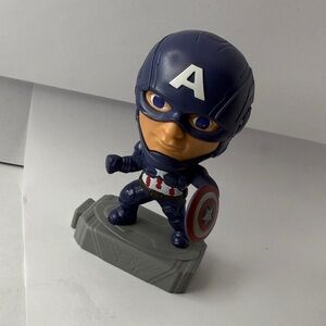 Captain America Kids Figure - Blue Shield Hero Toy